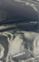 Load image into Gallery viewer, Lancome Paris Womens Gray Glitter Zipper Cosmetic Makeup Handbag