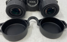 Load image into Gallery viewer, Anthter Black 12X50 Optical Glass Lens Caps 114M@1000M Binoculars In Case
