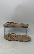 Load image into Gallery viewer, Vizzano Womens Beige Open Toe Flat Slip-On Slingback Sandals Size 8