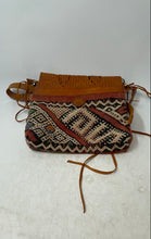 Load image into Gallery viewer, Z&L Womens Multicolor Inner Pockets Adjustable Strap Western Flap Crossbody Bag