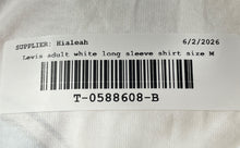 Load image into Gallery viewer, Levi's Mens White Cotton Long Sleeve Crew Neck Relaxed Fit Pullover T-Shirt Sz M