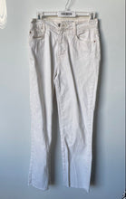Load image into Gallery viewer, Zara Womens White Denim Cotton 5 Pocket Design Mid-Rise Straight Jeans Size 4