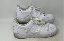 Load image into Gallery viewer, Nike Mens Air Force 1 '07 CW2288-111 White Leather Lace-Up Sneaker Shoes Size 12