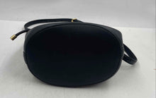 Load image into Gallery viewer, Authentic Lauren Ralph Lauren Womens Andie Black Drawstring Bucket Bag Stained