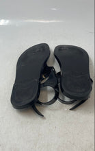 Load image into Gallery viewer, Michael Kors Womens Black Jelly Toe Post Flat Thong Sandals Size 6M