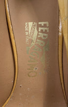 Load image into Gallery viewer, Authentic Salvatore Ferragamo Womens Beige Stiletto Pump Heels Size 6 Damaged