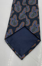 Load image into Gallery viewer, Giorgio Armani Mens Multicolor Printed Silk Adjustable Designer Tie