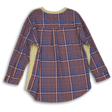 Load image into Gallery viewer, Zara Mens Beige Blue Orange White Plaid Sweater Size S