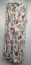 Load image into Gallery viewer, New Look Womens Multicolor Floral Flat Front Wide Leg Palazzo Pants Size L