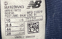 Load image into Gallery viewer, New Balance Mens 623 V3 MX623WN3 White Navy Blue Lace-Up Sneaker Shoes Size 10D