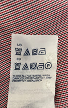 Load image into Gallery viewer, Tommy Hilfiger Mens Red Printed Custom Fit Button-Up Shirt Size Medium