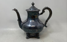 Load image into Gallery viewer, Reed & Barton Regent Silver-Tone Engraved Tableware Scroll Handle Teapot 48 Oz
