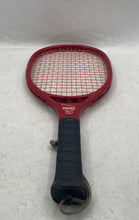 Load image into Gallery viewer, Vintage Leach Swinger Red Black Wrap Handle With Wrist Strap Racquetball Racket
