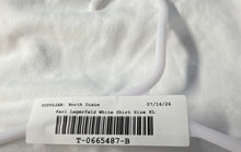 Load image into Gallery viewer, Karl Lagerfeld Womens White Graphic Print Long Sleeve Pullover Sweatshirt Sz XL