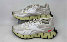 Load image into Gallery viewer, Reebok Womens Zig Dynamica 4 100033382 White Yellow Sneakers Shoes Size 8.5