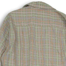 Load image into Gallery viewer, Ermenegildo Zegna Mens Brown Print Shirt Size XL