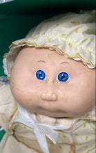 Load image into Gallery viewer, Cabbage Patch Kids Preemie Plastic Blue Eyes Caucasian Girl Doll With Box