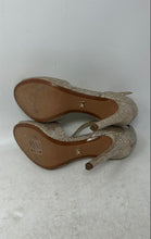 Load image into Gallery viewer, Michael Kors Womens Cambria Gold Stiletto Heel Ankle Strap Sandals Size 5 M