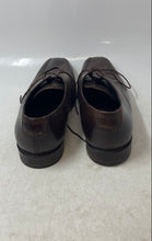 Load image into Gallery viewer, Kenneth Cole Mens Brown Leather Lace-Up Almond Toe Derby Dress Shoes Size 10.5