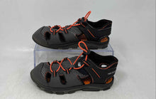 Load image into Gallery viewer, New Balance Boys Adirondack K2029BON Gray Orange Fisherman Sandals Size 13 M