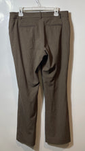 Load image into Gallery viewer, Calvin Klein Womens Brown Belt Loops Flat Front Back Pockets Dress Pants Size 10