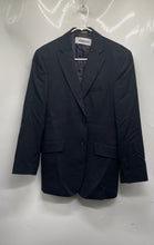 Load image into Gallery viewer, Banana Republic Mens Blue Long Sleeve Pockets Two-Button Blazer Size 38S