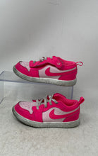 Load image into Gallery viewer, Nike Kids Air Jordan 1 Low ALT DR9747-661 White Pink Sneaker Shoes Size 10C
