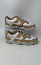 Load image into Gallery viewer, Nike Womens Court Vision Low Next Nature White Brown Sneaker Shoes Size 8.5