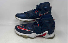 Load image into Gallery viewer, Nike Mens LeBron 13 807219-461 Blue Lace-Up Mid Top Sneakers Shoes Size 10.5