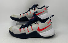 Load image into Gallery viewer, Nike Mens Hypershift 844369-164 Gray Orange Blue Lace-Up Sneaker Shoes Size 10
