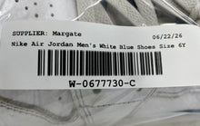Load image into Gallery viewer, Nike Boys Air Jordan 1 Mid SE FN7432-141 White Blue Sneaker Shoes Size 6Y