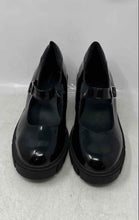 Load image into Gallery viewer, Old Navy Womens Black Leather Chunky Heel Platform Mary Jane Shoes Size 9