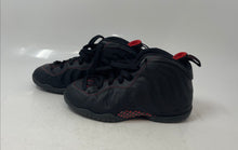 Load image into Gallery viewer, Nike Kids Little Posite One Black Lace-Up Mid-Top Basketball Shoes Size 2Y
