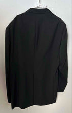 Load image into Gallery viewer, Stafford Mens Black Long Sleeve Pockets Two-Button Blazer Size 46L