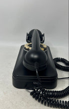 Load image into Gallery viewer, PF Product Black Corded Rotary Style Push-Button Dial Grand Wall Phone Untested