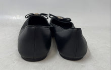 Load image into Gallery viewer, Kate Spade New York Womens Deco Bow Black Leather Slip-On Ballet Flats Size 6.5B