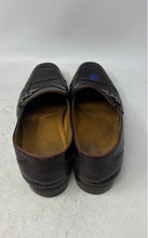 Load image into Gallery viewer, Florsheim Mens Brown Leather Square Toe Slip-On Loafer Shoes Size 45