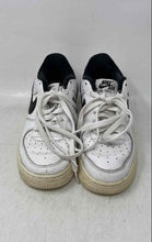 Load image into Gallery viewer, Nike Boys Air Force 1 '07 White Black Leather Lace-Up Sneaker Shoes Size 4Y