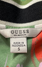 Load image into Gallery viewer, Guess Womens Multicolor Floral V-Neck Sleeveless Pullover Tank Top Size S