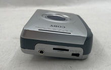 Load image into Gallery viewer, Coby Model CX-49 Silver Gray Auto Stop Clip AM/FM Radio Cassette Player Untested