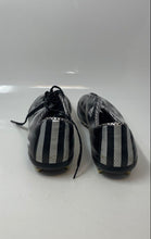 Load image into Gallery viewer, Adidas Mens F10 FG Black Gray Low Top Lace-Up Soccer Cleats Size 10