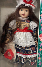 Load image into Gallery viewer, Melissa Jane Victorian Collection Christine Rose Collector Porcelain Doll In Box