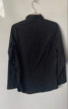 Load image into Gallery viewer, Calvin Klein Mens Black Slim Fit Stretch Long Sleeve Dress Shirt Size 20