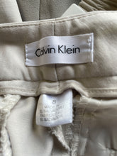 Load image into Gallery viewer, Calvin Klein Womens Beige Trouser Pants Size 8