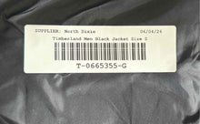Load image into Gallery viewer, Timberland Mens Black Long Sleeve Front Full-Zip Puffer Jacket Size Small