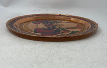 Load image into Gallery viewer, David Miro Gold-Tone Copper & Brass Lacquer Silver Plated Decorative Plate