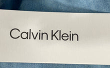 Load image into Gallery viewer, Calvin Klein Womens Blue Denim Long Sleeve Collared Button-Up Shirt Sz XL W/Tags