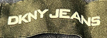 Load image into Gallery viewer, DKNY Womens Blue Denim Dark Wash Button Front Belt Loops Straight Jeans Size 14