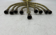 Load image into Gallery viewer, Traditional Seven Branched Home Decor Collectible Brass Candle Holder