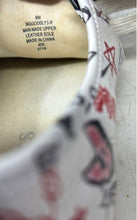 Load image into Gallery viewer, Guess Womens Goodly White Red Low Top Lace-Up Tennis Shoes Size 8M